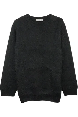 YOHJI YAMAMOTO Trøje i fleece-tekstur med rund hals