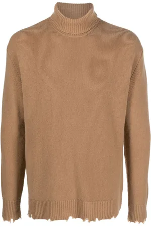 LANEUS Ribstrikket sweatshirt i uld