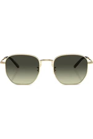 Oliver Peoples Kierney solbriller med geometrisk stel