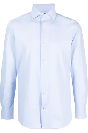 Boggi Milano Japanese skjorte i jersey med knapper