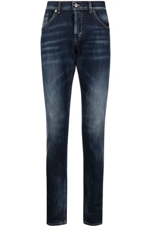 Dondup Jeans med lige ben og mellemhøj talje