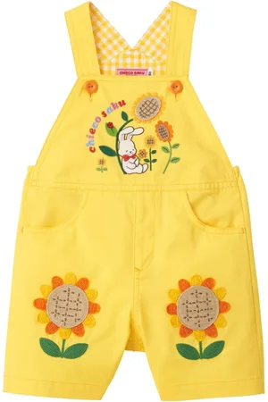 Miki House Jumpsuit med broderet design