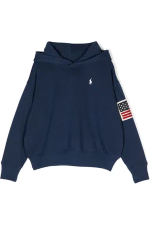 Ralph Lauren Hættetrøje med Polo Pony-broderi