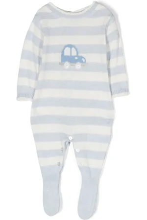 PATACHOU Intarsiastrikket pyjamas med striber