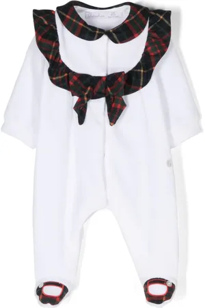 PATACHOU Skotskternet pyjamas med kontrastkant