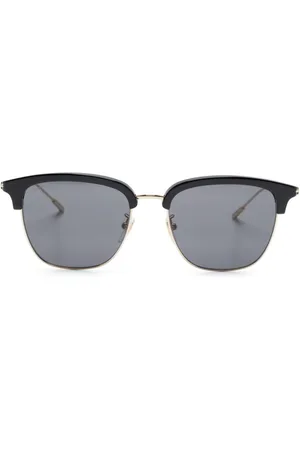Gucci Tonede solbriller med Clubmaster-stel