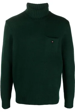 Ralph Lauren Trøje med rullekrave og lommedetalje