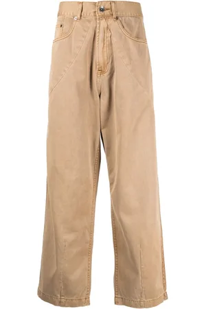 FIVE CM Jeans med lige ben og mellemhøj talje