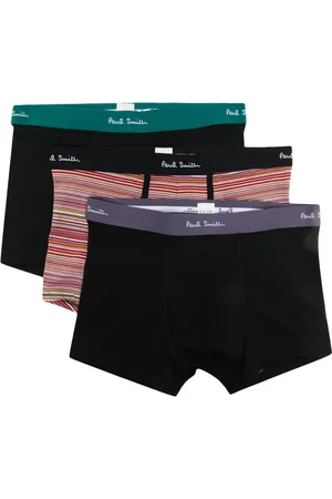 Paul Smith Stribede boksershorts med logobånd (pakke med tre)