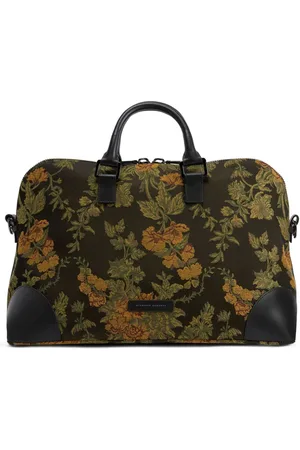 Giuseppe Zanotti Blomstret Lucky holdall-taske