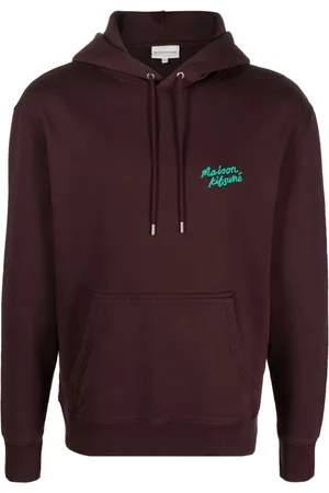 Maison Kitsuné Hættetrøje med logobroderi