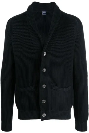 FEDELI Ribstrikket cardigan
