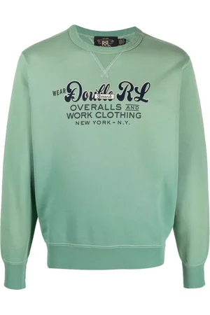 Ralph Lauren Sweatshirt med rund hals og slogantryk