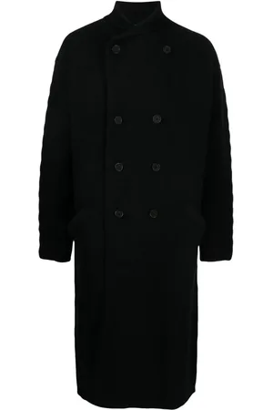 YOHJI YAMAMOTO Frakke i kraftig strik