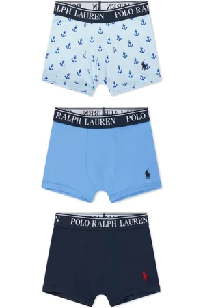 Ralph Lauren Boksershorts i jersey med Polo Pony-broderi (pakke med to)