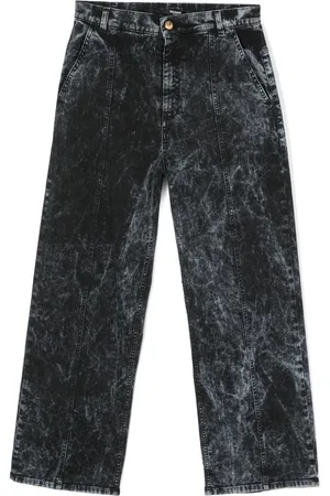 Balmain Syrevaskede jeans med lige ben