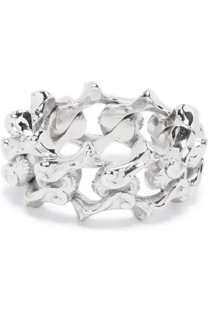 EMANUELE BICOCCHI Arabesque ring med kædelink