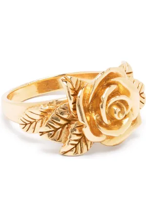 EMANUELE BICOCCHI Wild Rose ring med lakeret finish