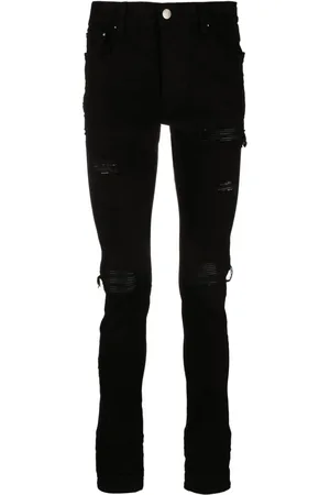 AMIRI MX1 skinny-jeans med slitageeffekt