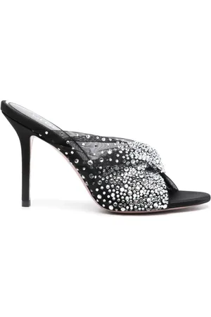 GEDEBE Mariel 100mm sandaler med krystaludsmykning