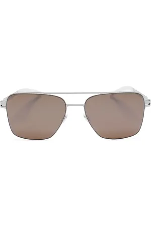 MYKITA Pilot-solbriller med dobbelt næsebro