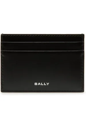Bally Kortholder i læder med logotryk