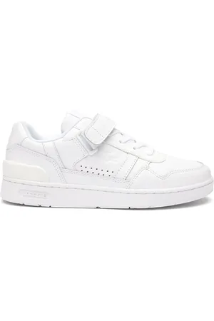 Lacoste T-Clip sneakers i læder med burrelukning