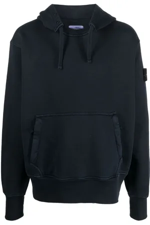 Stone Island Hættetrøje med kompas-logomærke