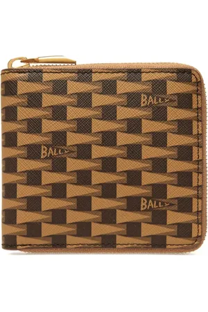 Bally Pung med lynlås og monogram