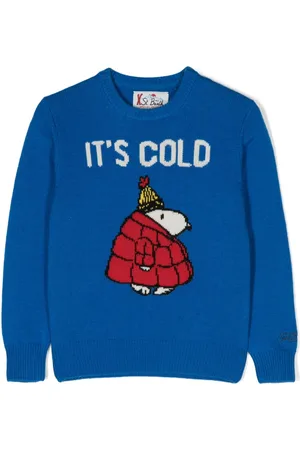 MC2 SAINT BARTH Ternet Snoopy intarsia-trøje
