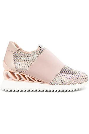 LE SILLA Gilda sneakers med krystaludsmykning