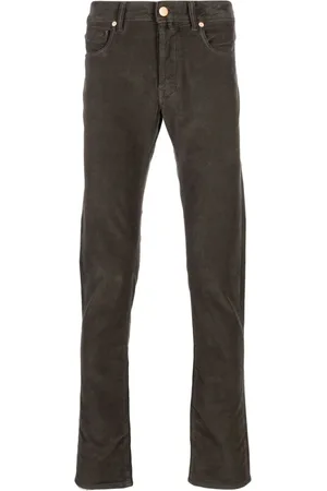 Incotex Jeans med smalle ben og nøglevedhæng