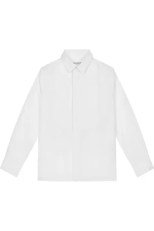 Dolce & Gabbana Skjortejakke med skjult lukning og klassisk krave