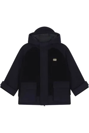 Dolce & Gabbana Frakke med colourblocking og hætte