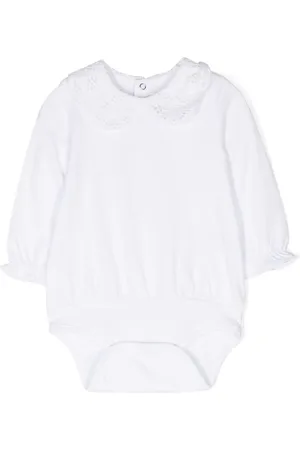 Tartine Et Chocolat Bluse i broderie-anglaise med krave