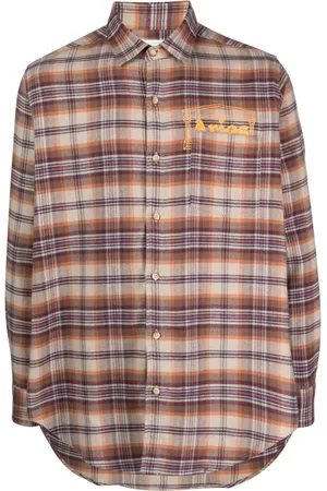 ARIES Skotskternet skjorte i flannel