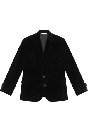 Dolce & Gabbana Enkeltradet blazer i velour