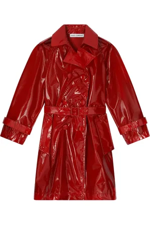 Dolce & Gabbana Dobbeltradet trenchcoat med bælte