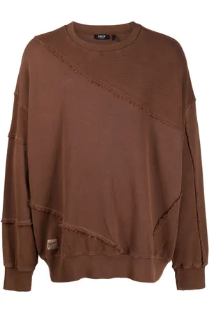FIVE CM Sweatshirt med broderet patchwork