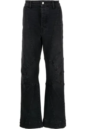 Nahmias Jeans med lige ben og paneler