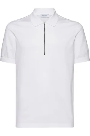 Salvatore Ferragamo Polo med kort lynlås