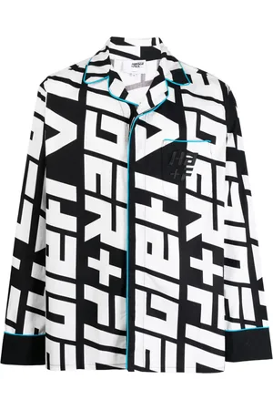Haider Ackermann Skjorte med monogram-tryk