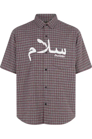Supreme X UNDERCOVER skjorte i flannel med korte ærmer