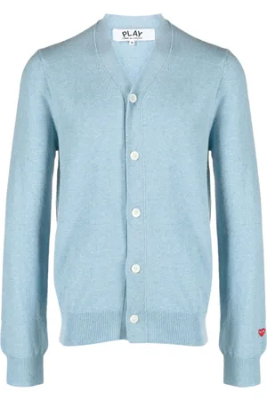 Comme des Garçons Cardigan med knapper og V-hals