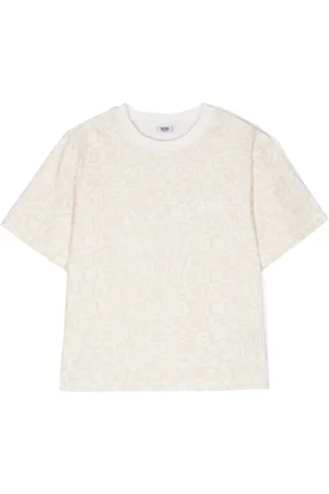 GCDS T-shirt i jersey med monogramtryk