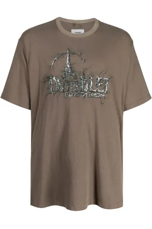 DOUBLET T-shirt med broderet logo