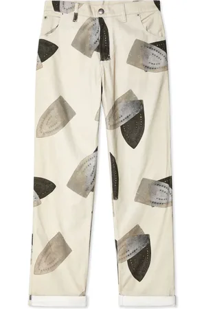Charles Jeffrey Loverboy Art Denim jeans med lige ben