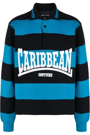 Botter Intarsiastrikket polo med logo