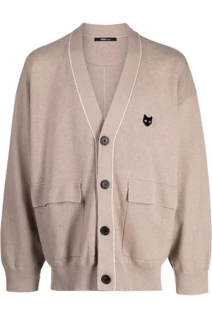 SONGZIO Trace Panther cardigan med V-hals
