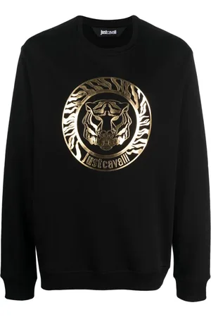Roberto Cavalli Sweatshirt med logotryk